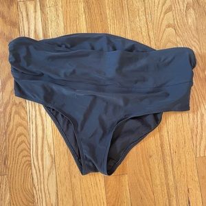 Maternity swim bottoms black
